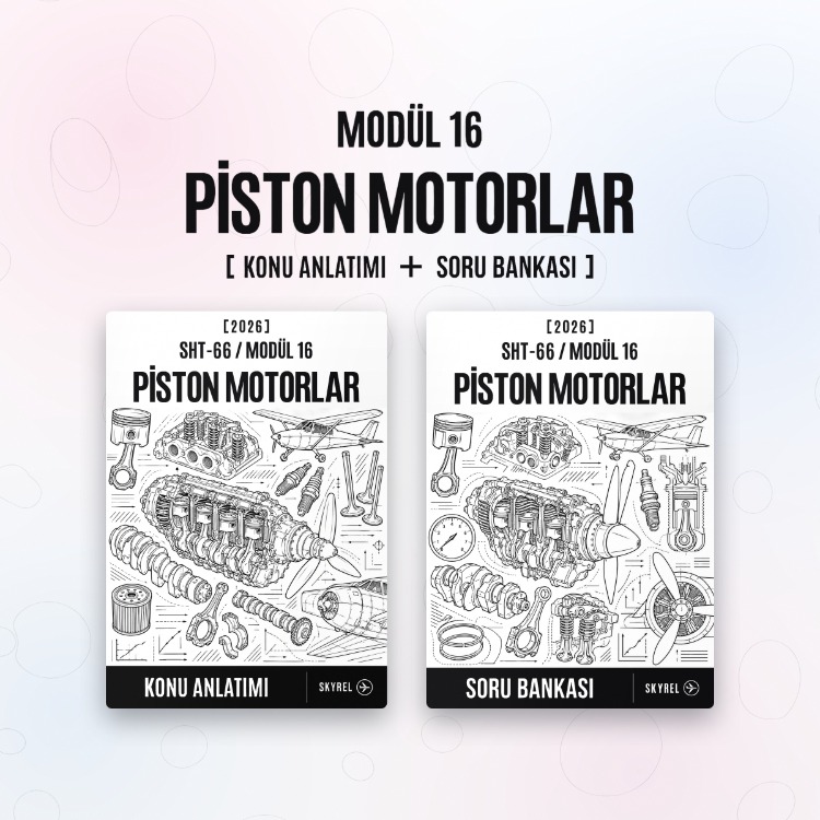 Modül 16 - Piston Motorlar (Set)