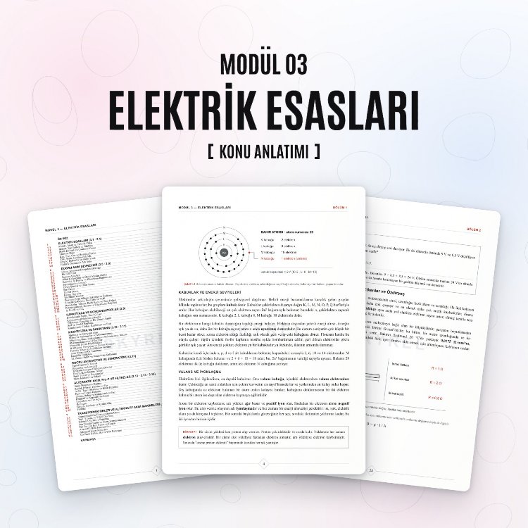 Modül 3 - Elektrik Esasları