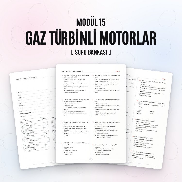 Modül 15 - Gaz Türbinli Motorlar