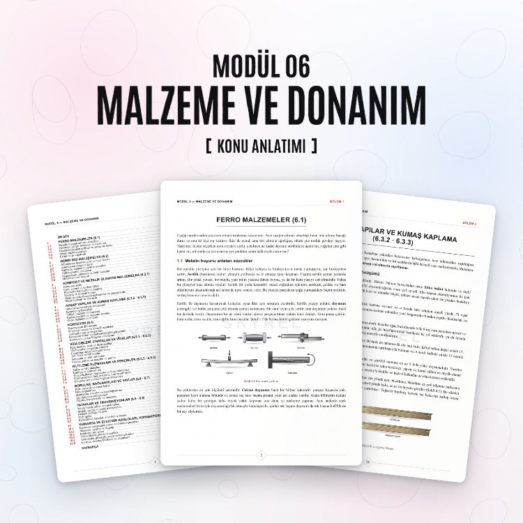 Modül 6 - Malzeme ve Donanım