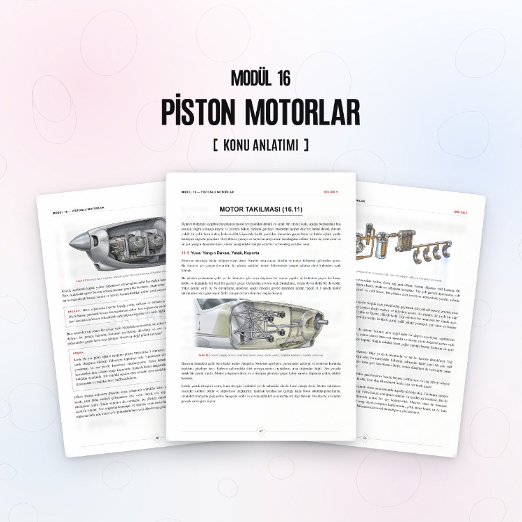 Modül 16 - Piston Motorlar (Set)