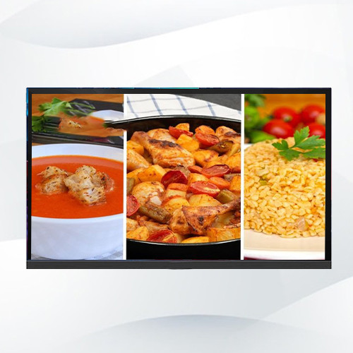 Restoran Menü Bilgi Ekranı (19 Inc)