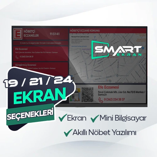 Akıllı Nöbet Ekranı (24 Inc)