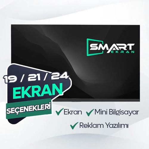 Ürün Hizmet Bilgi / Reklam Ekranı (24 Inc)