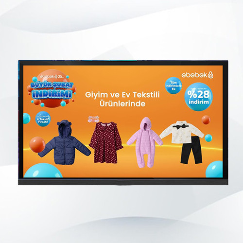 Ürün Hizmet Bilgi / Reklam Ekranı (24 Inc)