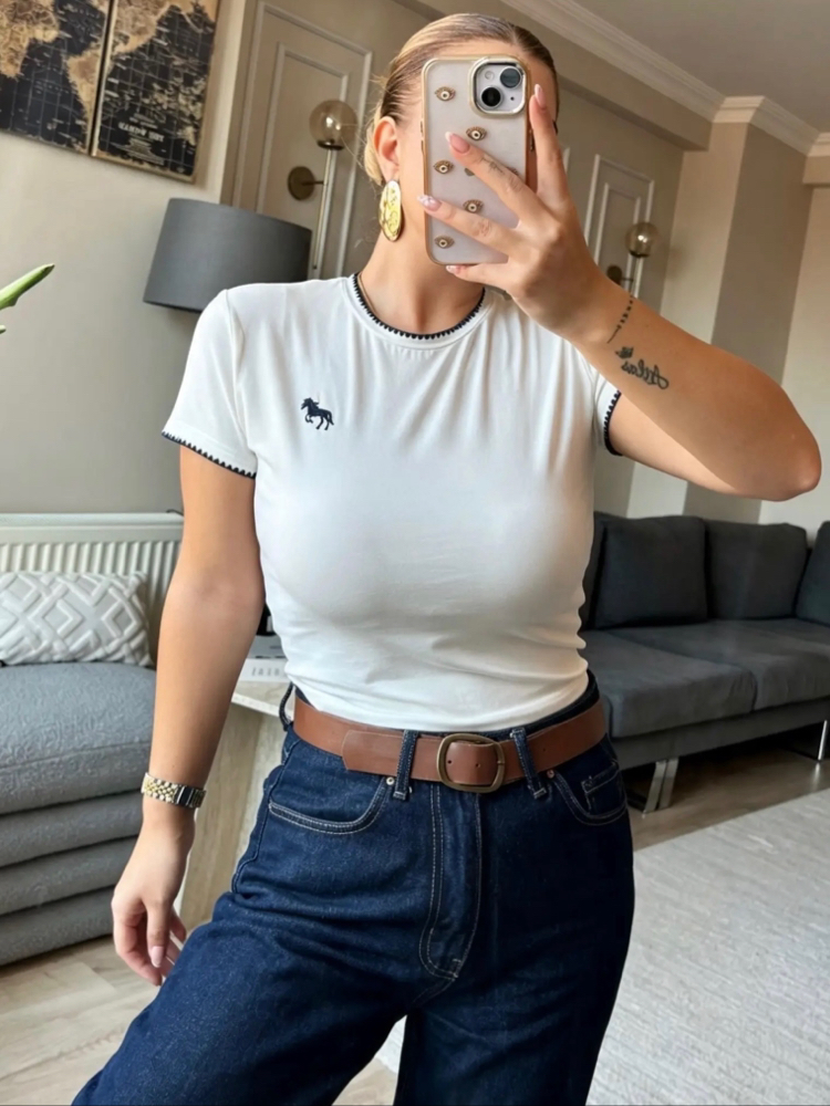 Quzu Kısa Kollu Tshirt
