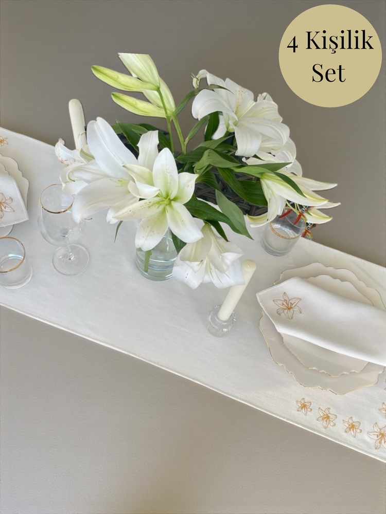 Pure Lily 4 Kişilik Set