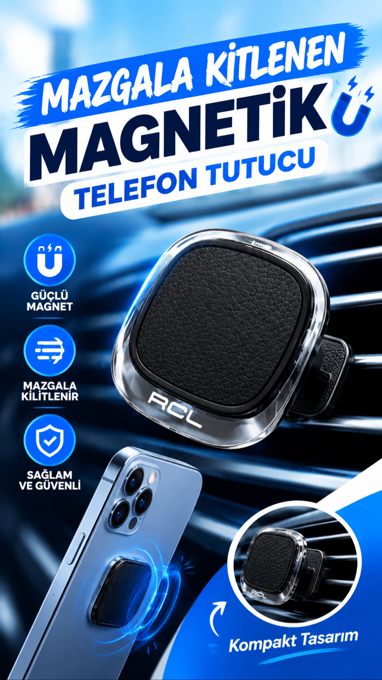 ACL CAM ÇERÇEVELİ TELEFON TUTUCU