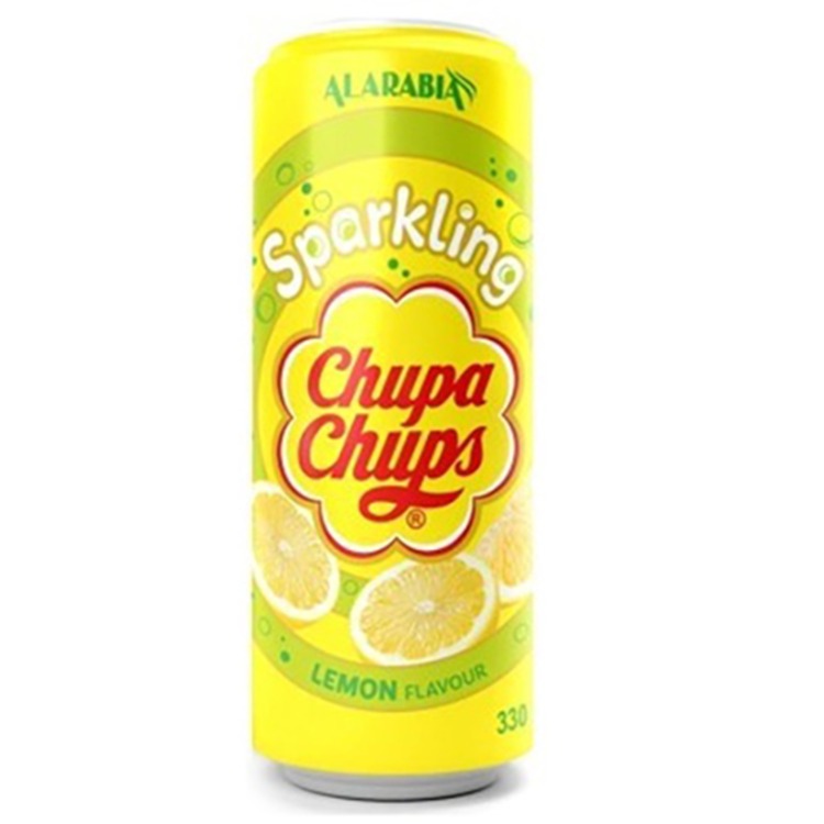 Chupa Chups Sparkling Limon Aromalı Gazlı İçecek 330 Ml