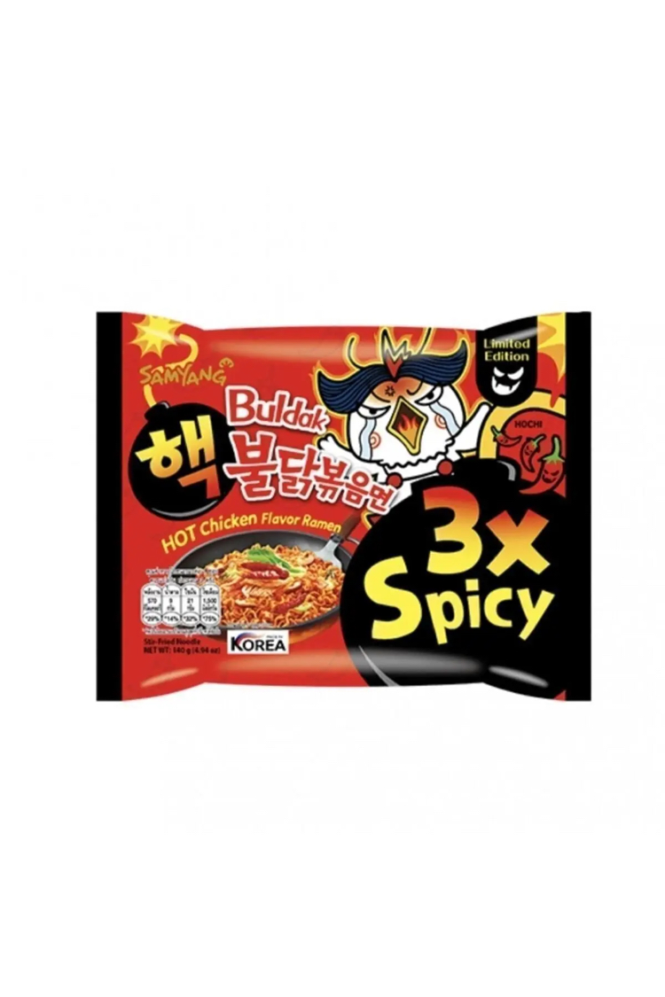 Samyang Buldak 3X Acılı Tavuk Aromalı Ramen
