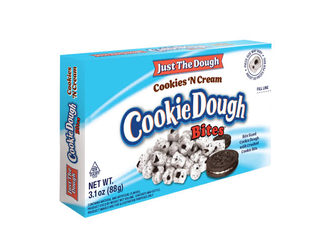 cookie dough bites cookies and cream