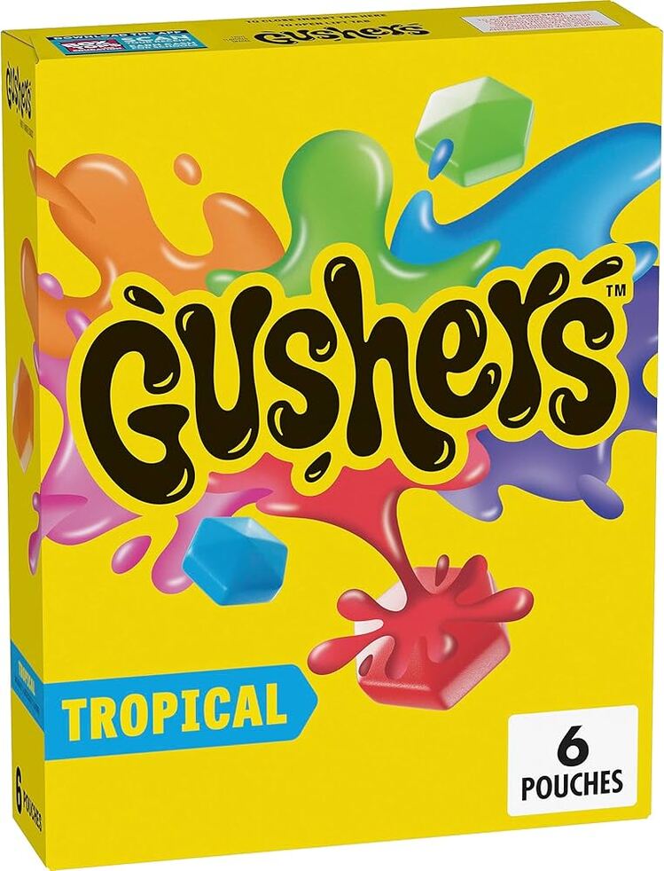 gushers tropical 6 pieces