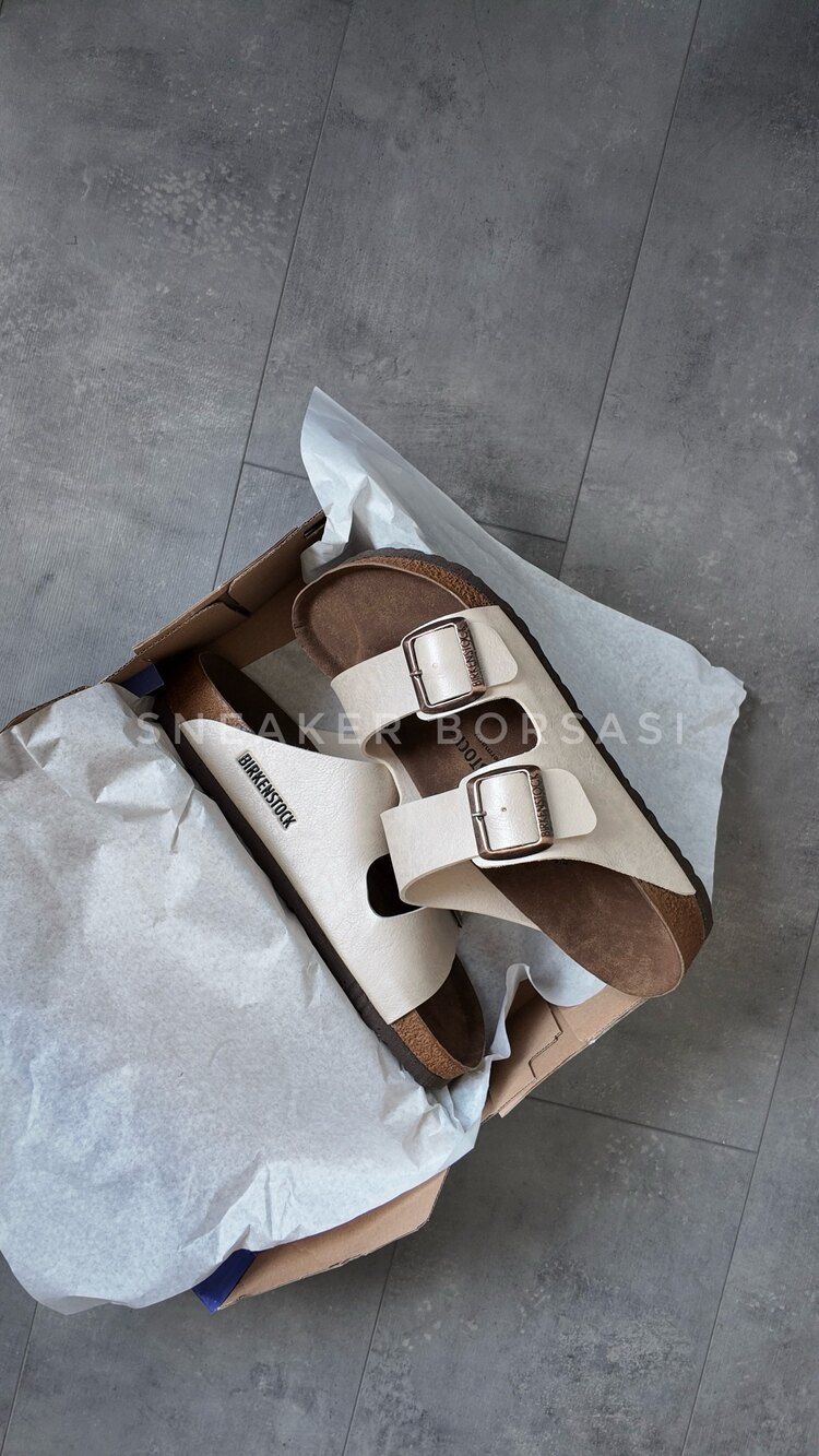 Birkenstock Arizona White“ Premium “