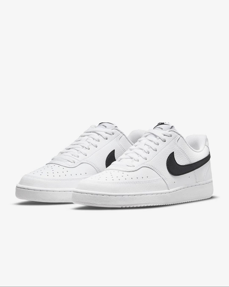 Nike Court Vision Black White