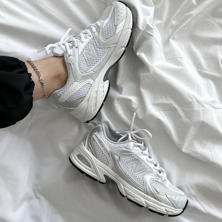 New Balance 530 White Silver