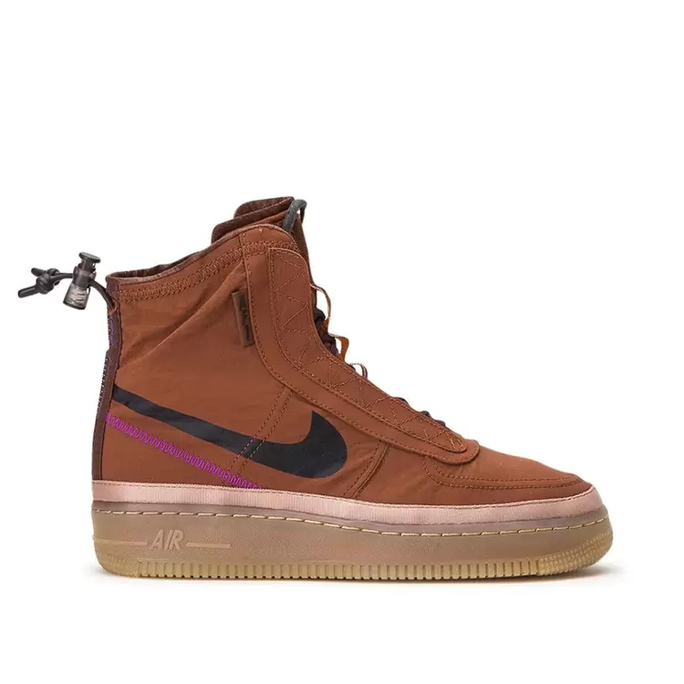 Nike Air Force 1 Shell Burgundy