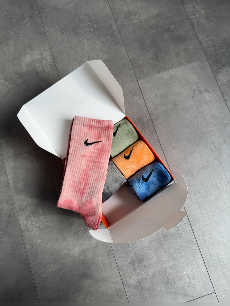 Nike Uzun Karma Renkli Çorap Seti ( Parfümlü)