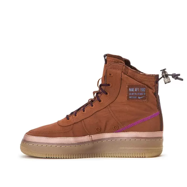 Nike Air Force 1 Shell Burgundy