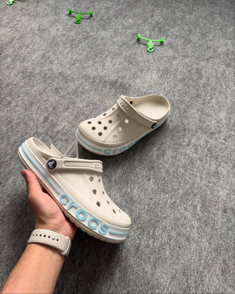 Crocs Bayaband Cream Navy