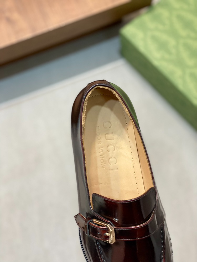 Gucci Kahverengi Deri Loafer 38-47