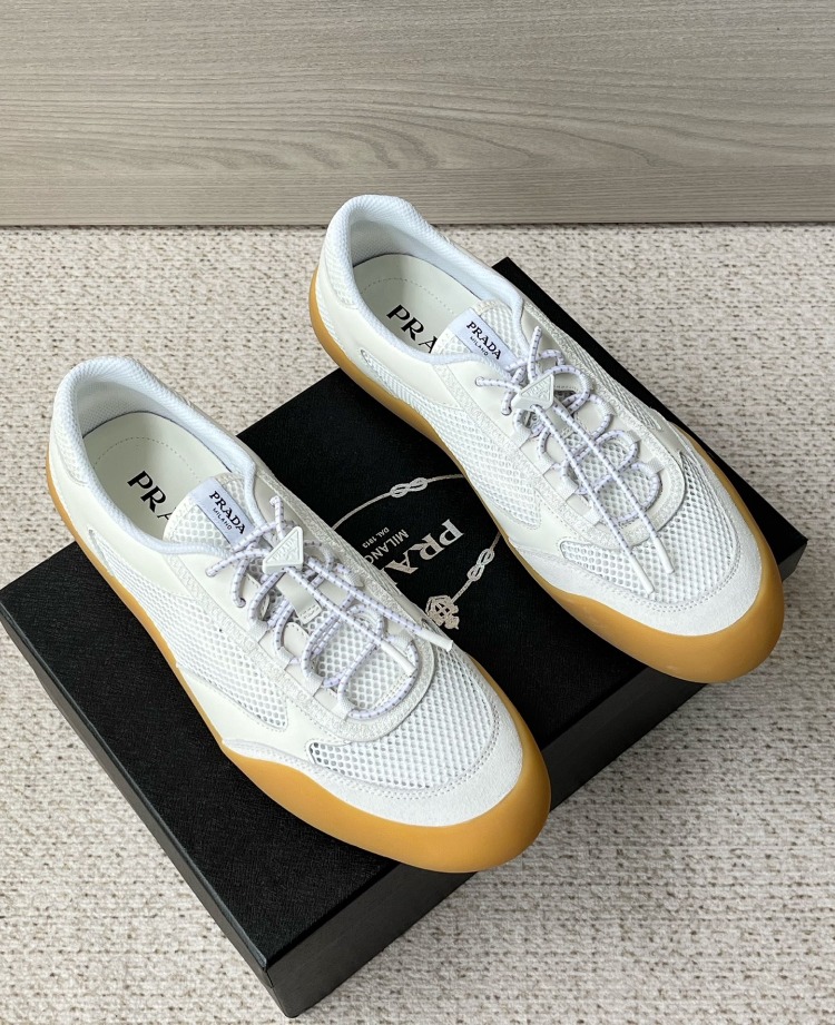 Prada Speedrock File Spor Ayakkabı Tebeşir Beyazı 39-45