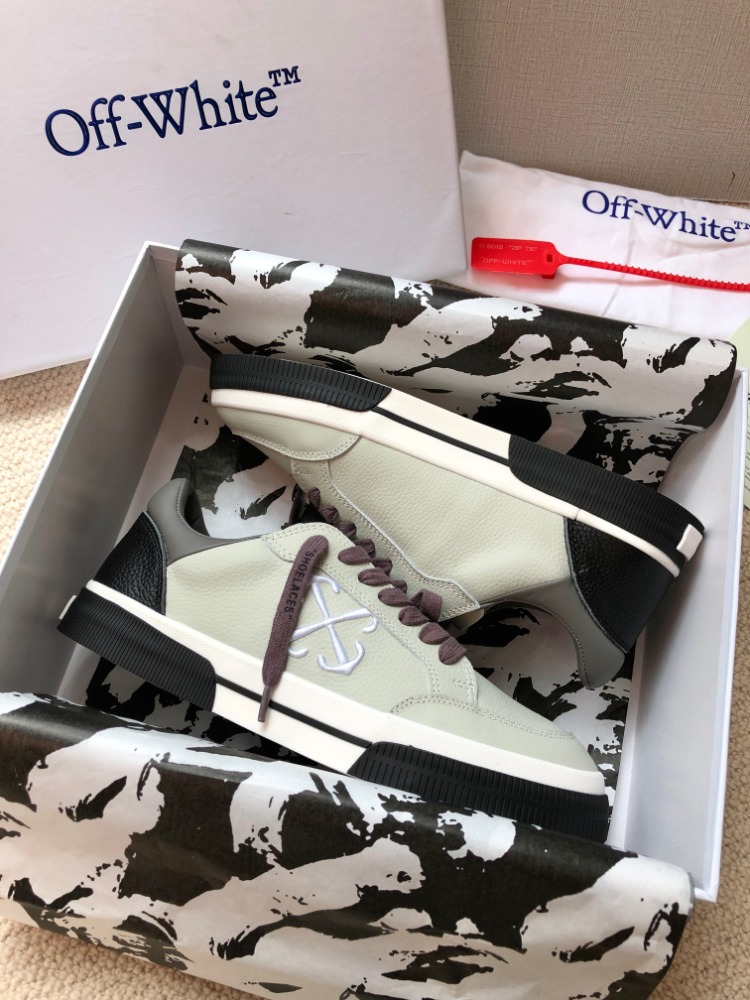 OFF-White Low Vulcanized Light Green Sneaker 35-45