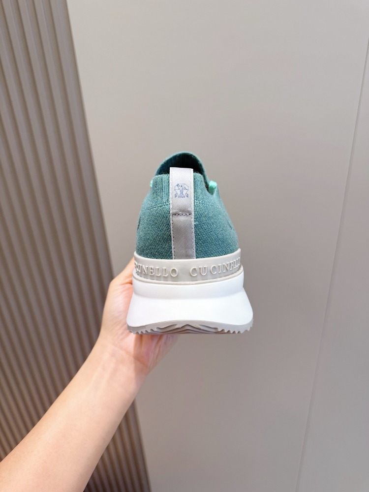 Brunello Cucinelli Knit Panelled Sneakers 38-45