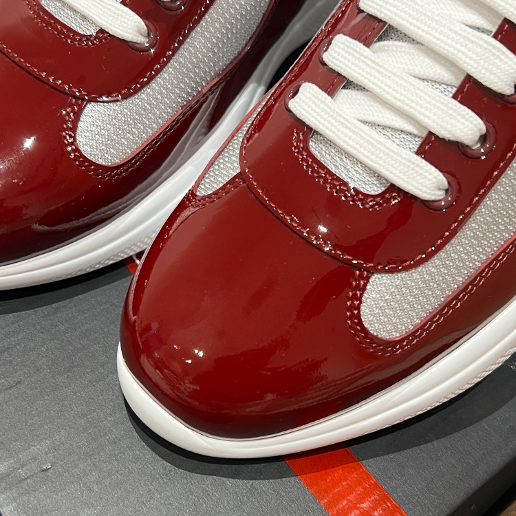 Prada America's Cup Biker Kumaş Spor Ayakkabı 38-45
