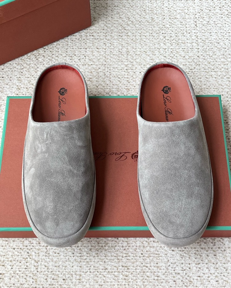 Loro Piana Tomori Sabot Suede Mule 39-45
