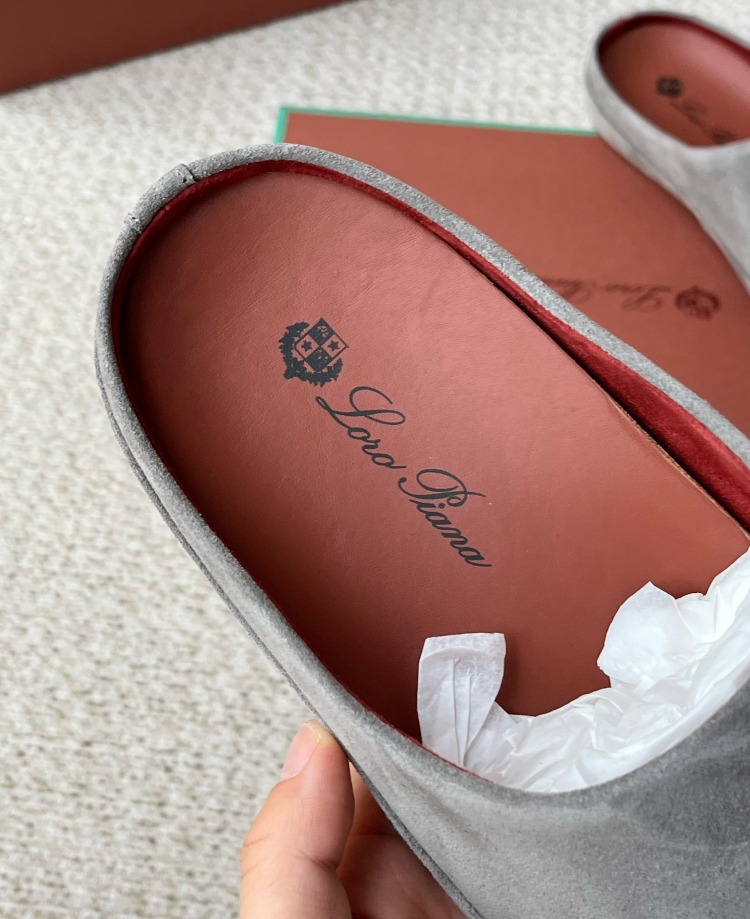 Loro Piana Tomori Sabot Suede Mule 39-45