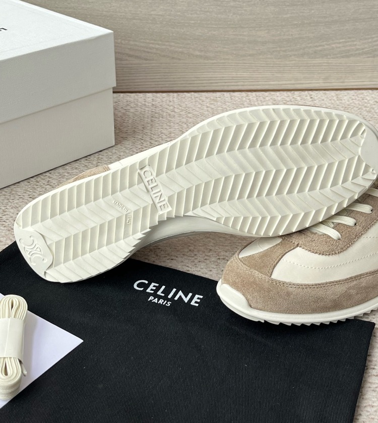 Celine RACER SNEAKER OPTIC WHITE / BROWN 39-45