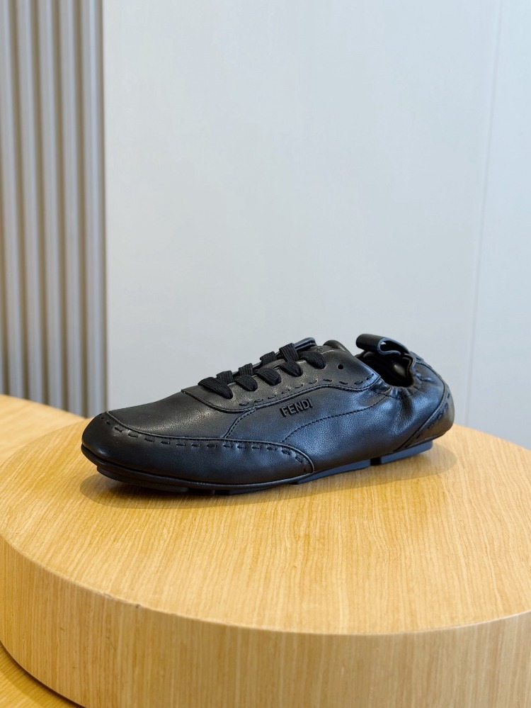 Fendi - Fit Siyah Erkek Deri Sneaker 38-45