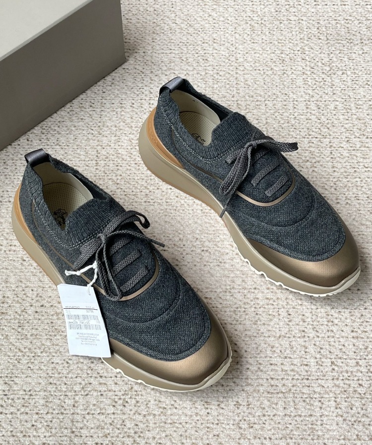 Brunello Cucinelli Knit Panelled Sneakers 38-45