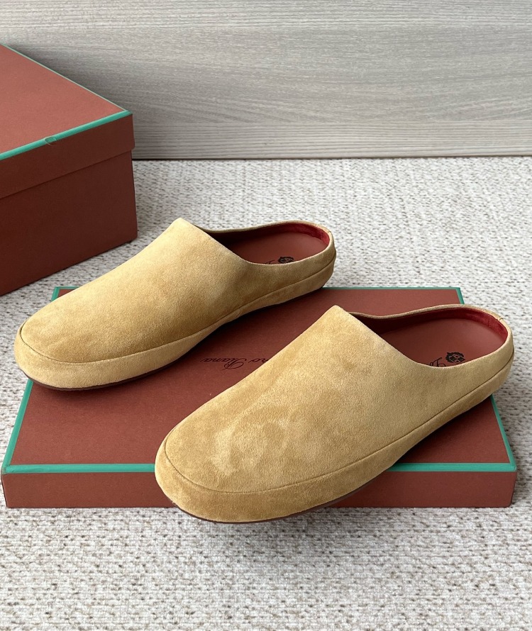 Loro Piana Tomori Sabot Suede Mule 39-45