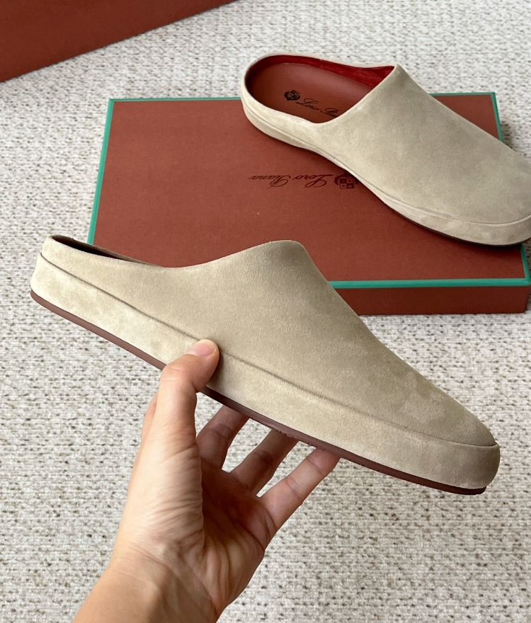 Loro Piana Tomori Sabot Suede Mule 39-45