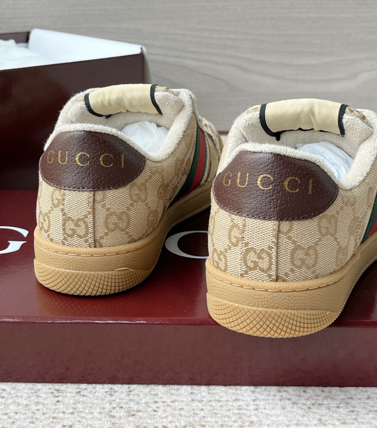 Gucci Screener sneaker in sand GG canvas 35-45