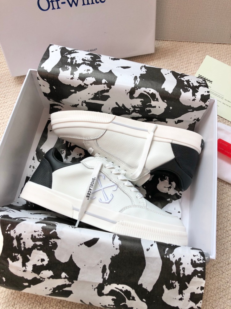 OFF-White Low Vulcanized BLACK&White Sneaker 35-45