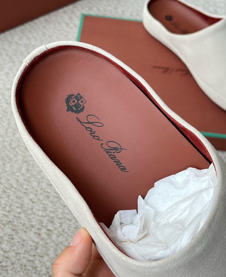 Loro Piana Tomori Sabot Suede Mule 39-45