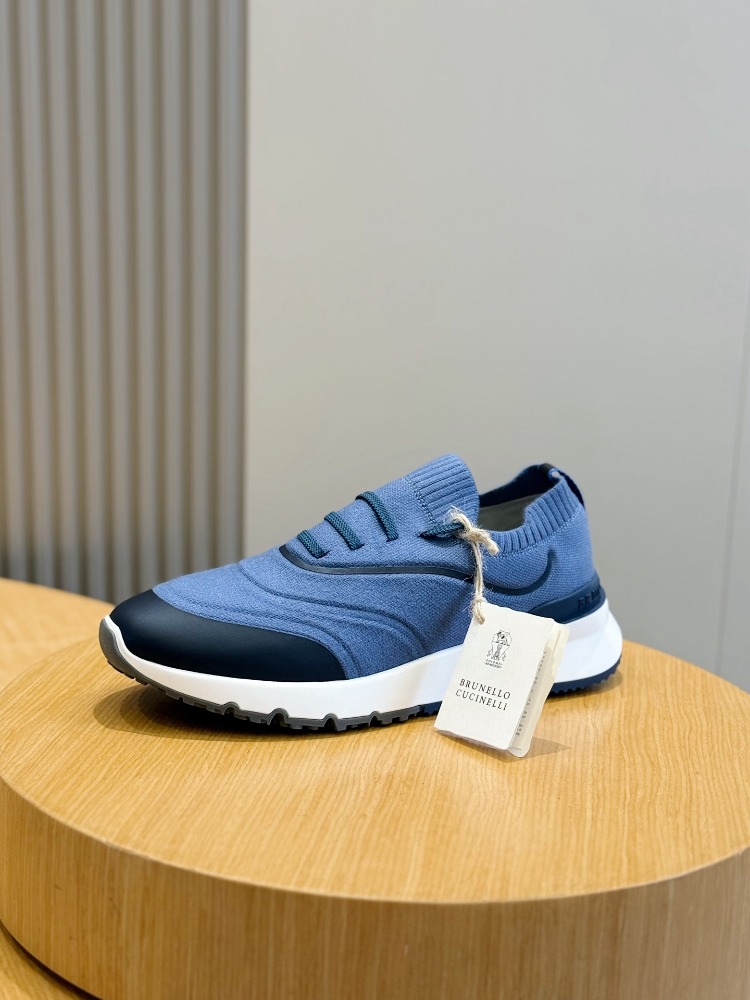 Brunello Cucinelli Knit Panelled Sneakers 38-45