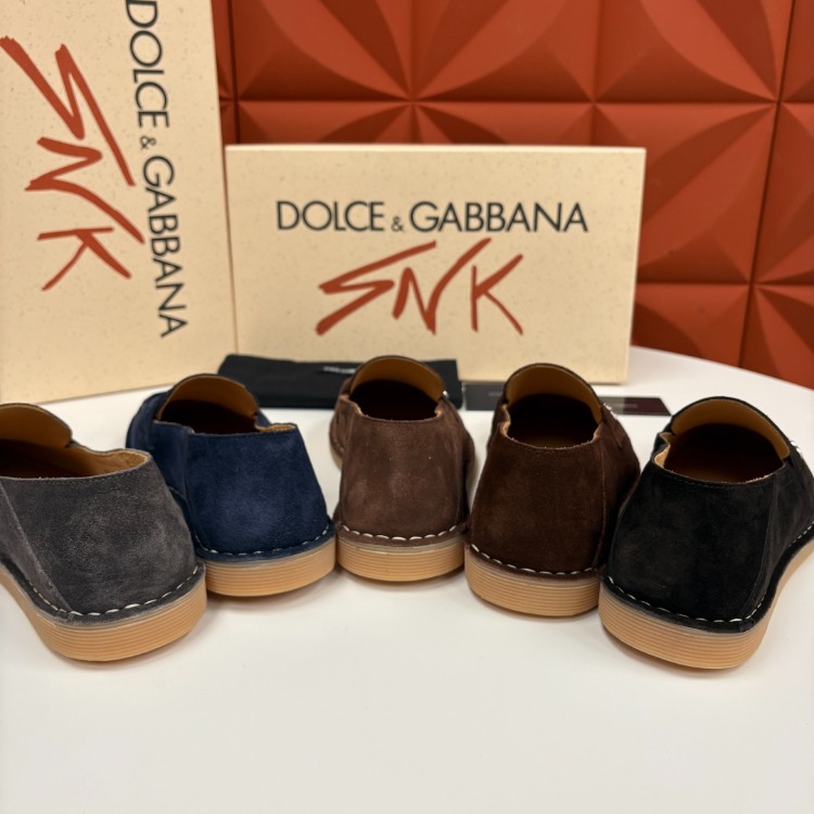Dolce Gabbana New Florio Ideal leather penny loafers 38-47
