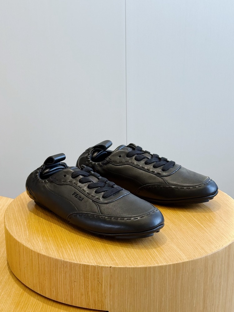 Fendi - Fit Siyah Erkek Deri Sneaker 38-45