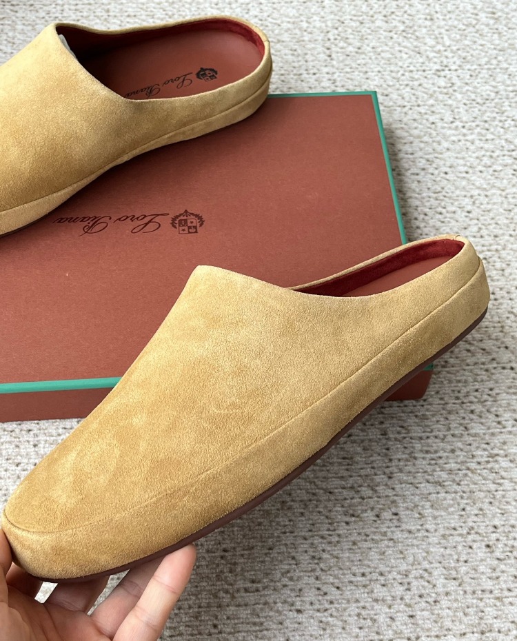 Loro Piana Tomori Sabot Suede Mule 39-45