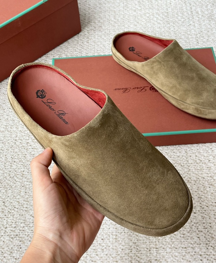 Loro Piana Tomori Sabot Suede Mule 39-45