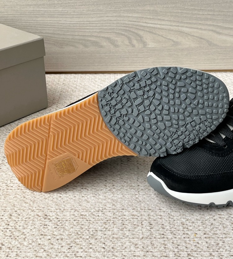 Brunello Cucinelli - Perforated Leather & Suede Sneaker 39-45