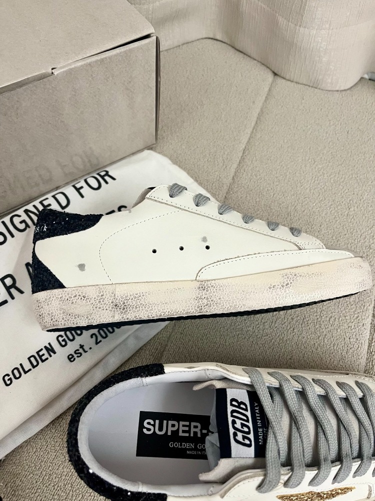 Golden Goose Off-White Super-Star OPTIC Classic Sneaker 35-40