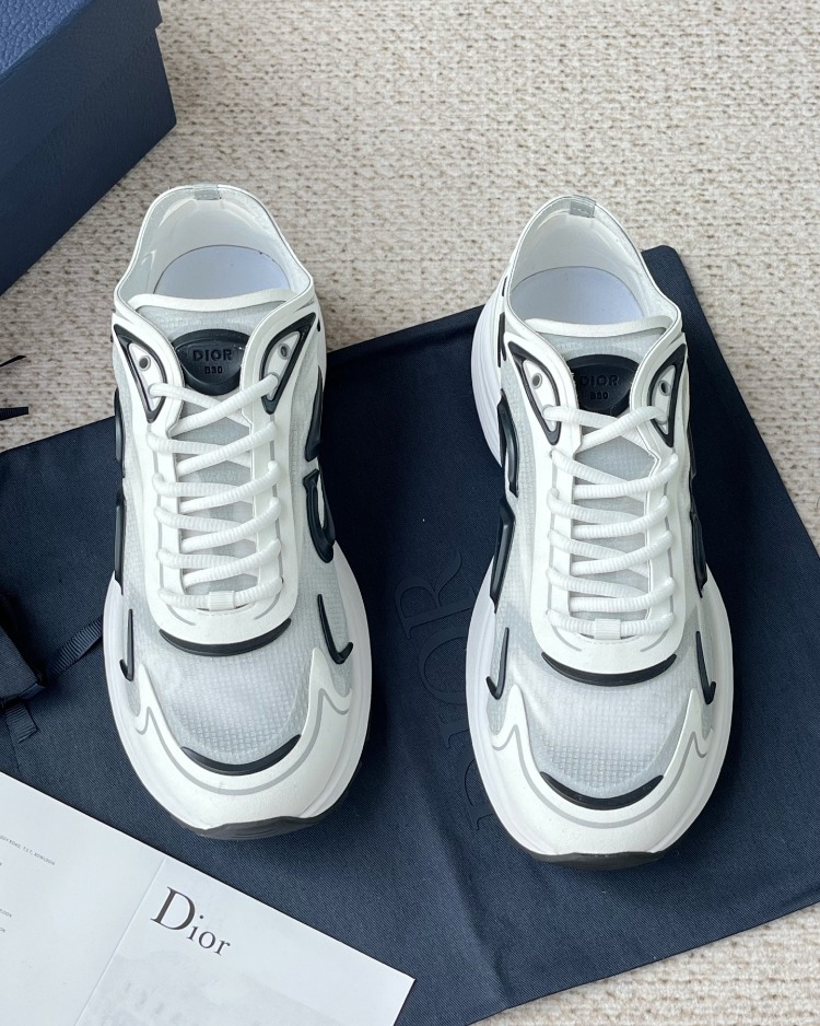 B30 Countdown Tech Sneaker White Semi-Transparent 39-45