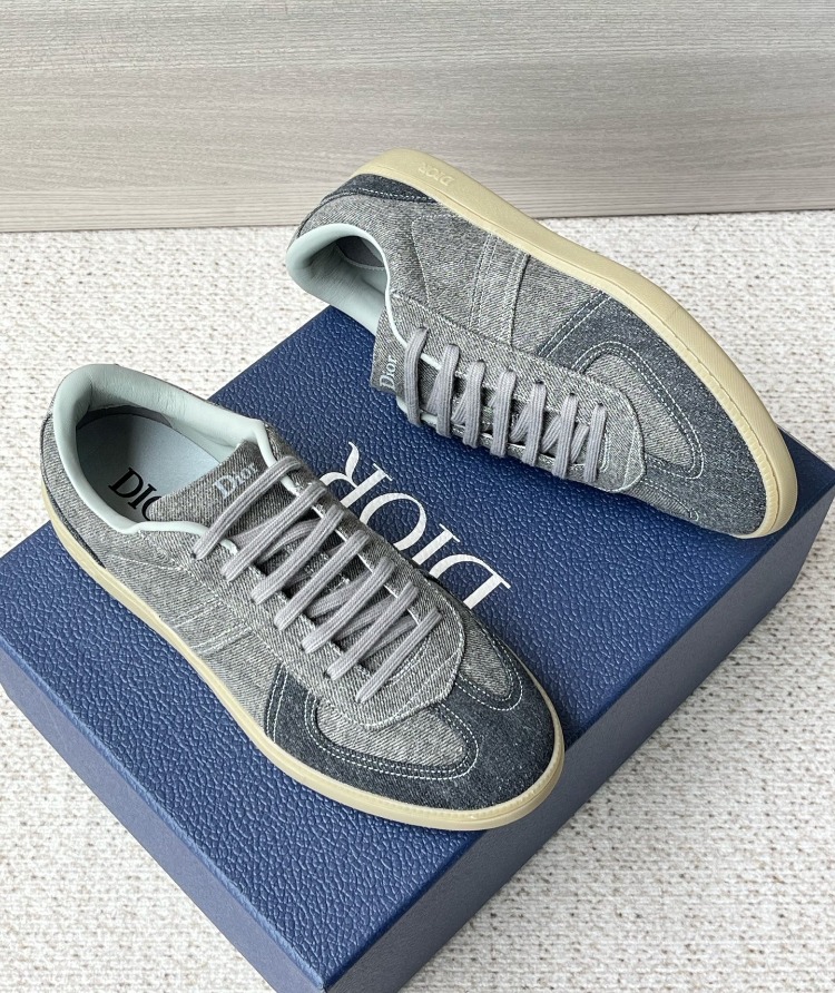 B01 Matchpoint Sneaker Gray Stonewashed Denim