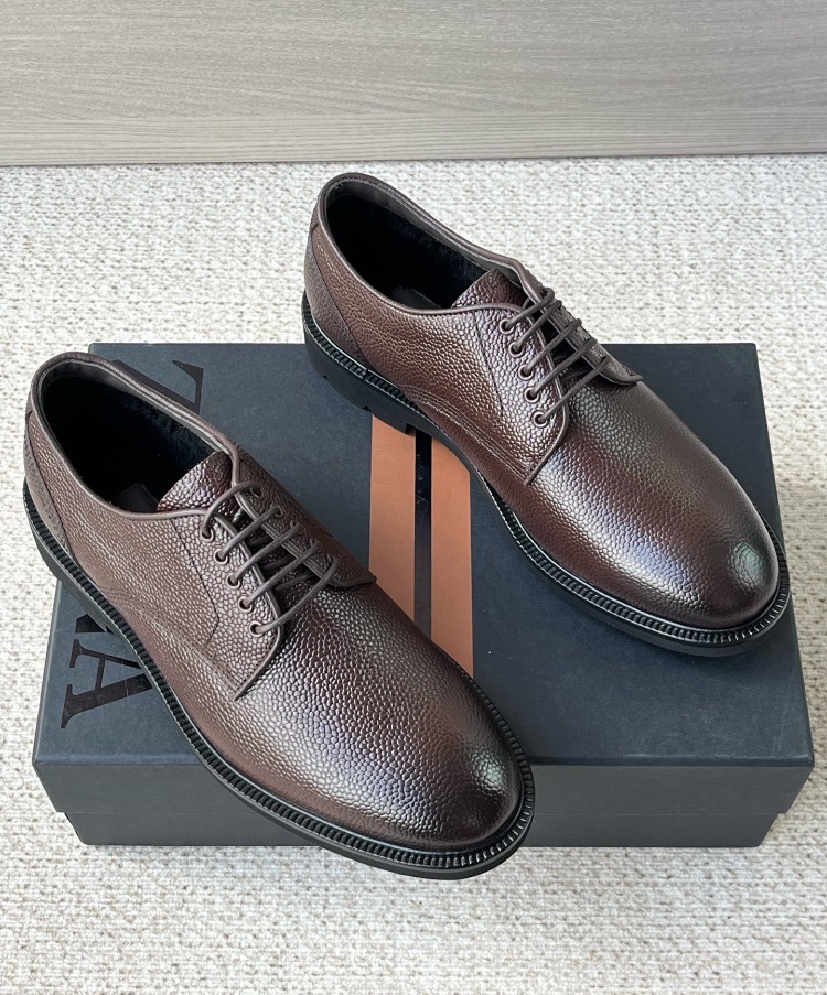 Zegna Brown Aosta Oxford 39-47