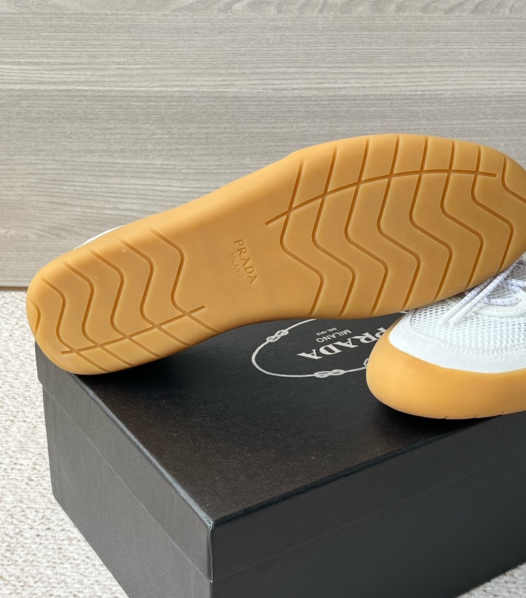 Prada Speedrock File Spor Ayakkabı Tebeşir Beyazı 39-45