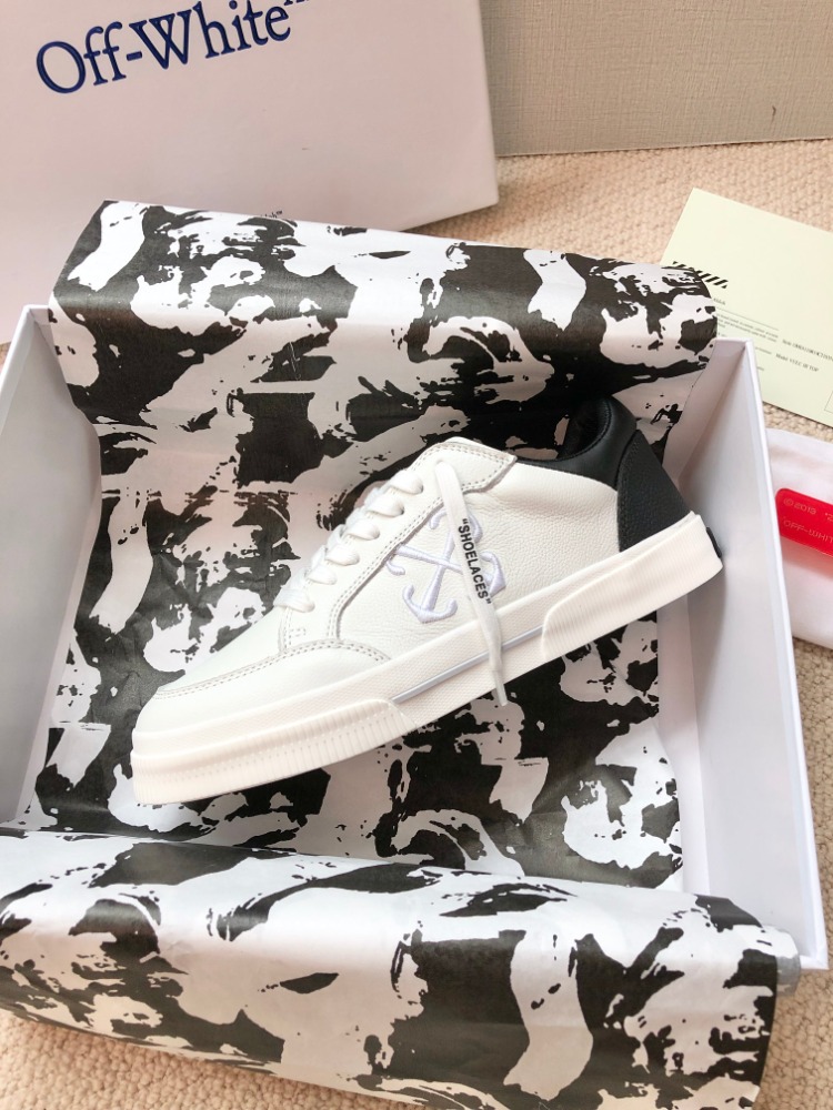 OFF-White Low Vulcanized BLACK&White Sneaker 35-45
